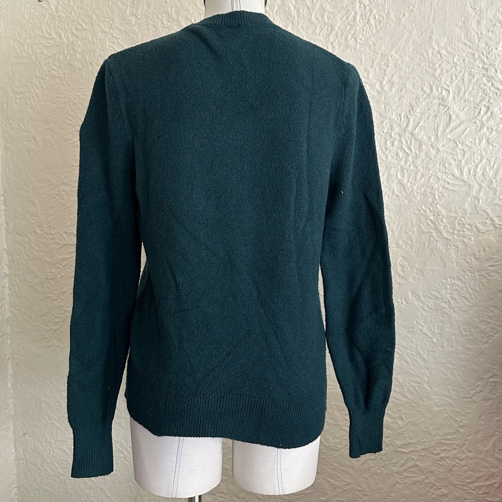 Victoria’s Secret Pink Dark Green Puppy Dog Sweater XS - Picture 8 of 11